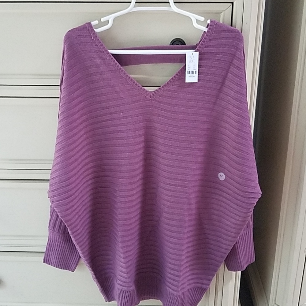 New York & Co. Envelope Back Sweater (M)